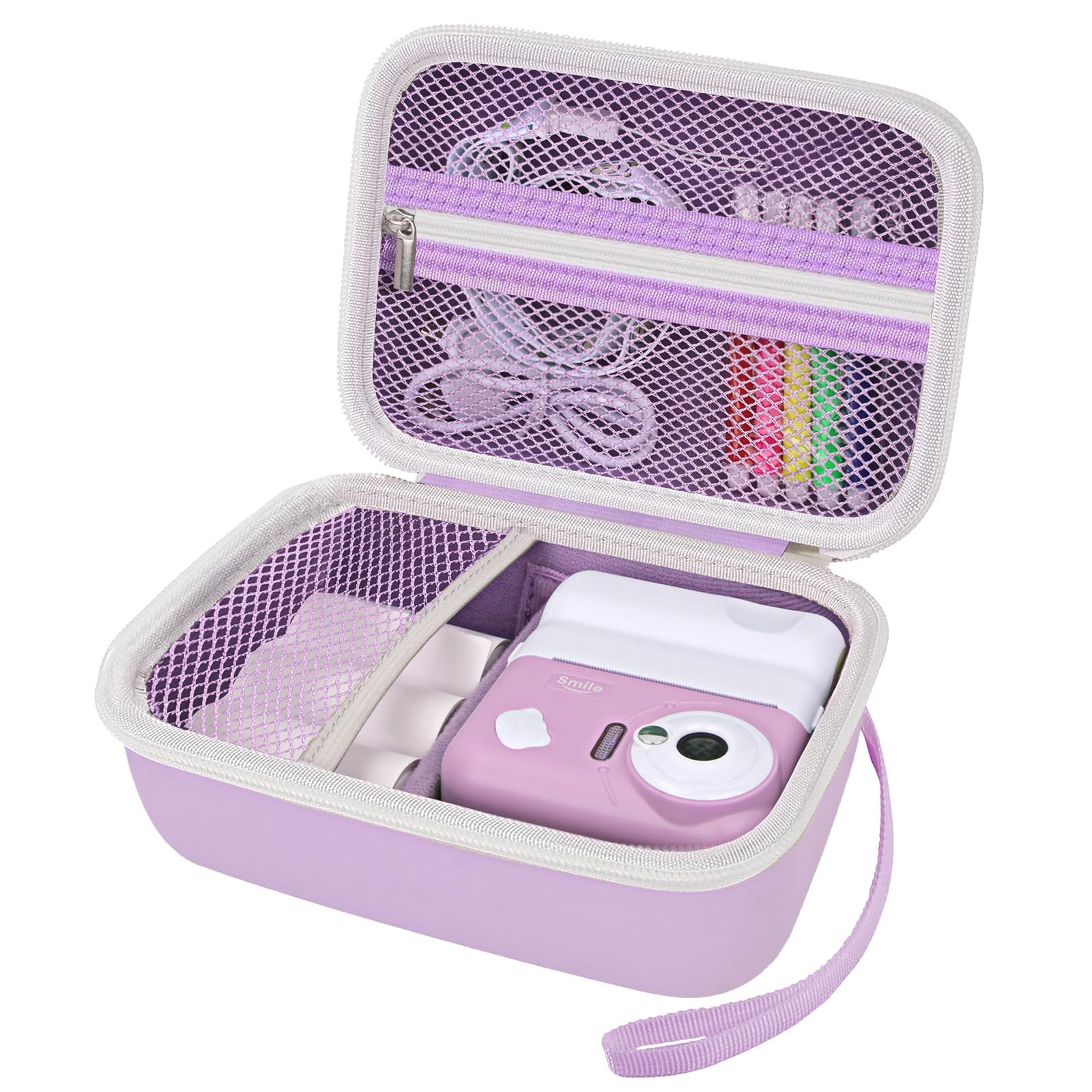 Arvok Travel Accessories Kamera Tasche Rosa für Kinderkamera