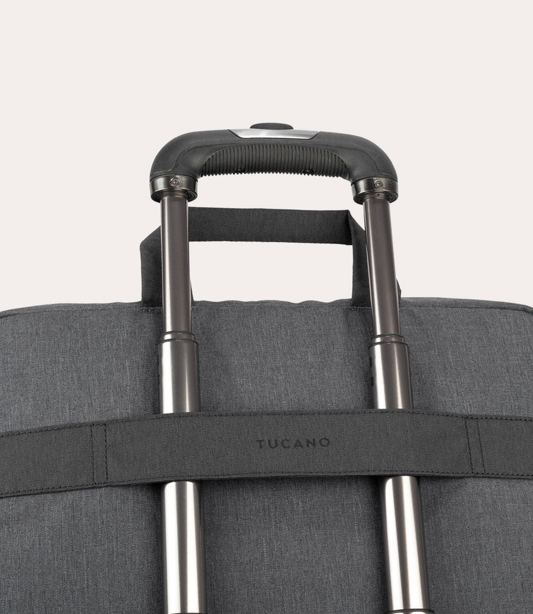 Tucano Hop 13/14 Laptoptasche Anthrazit recycelt