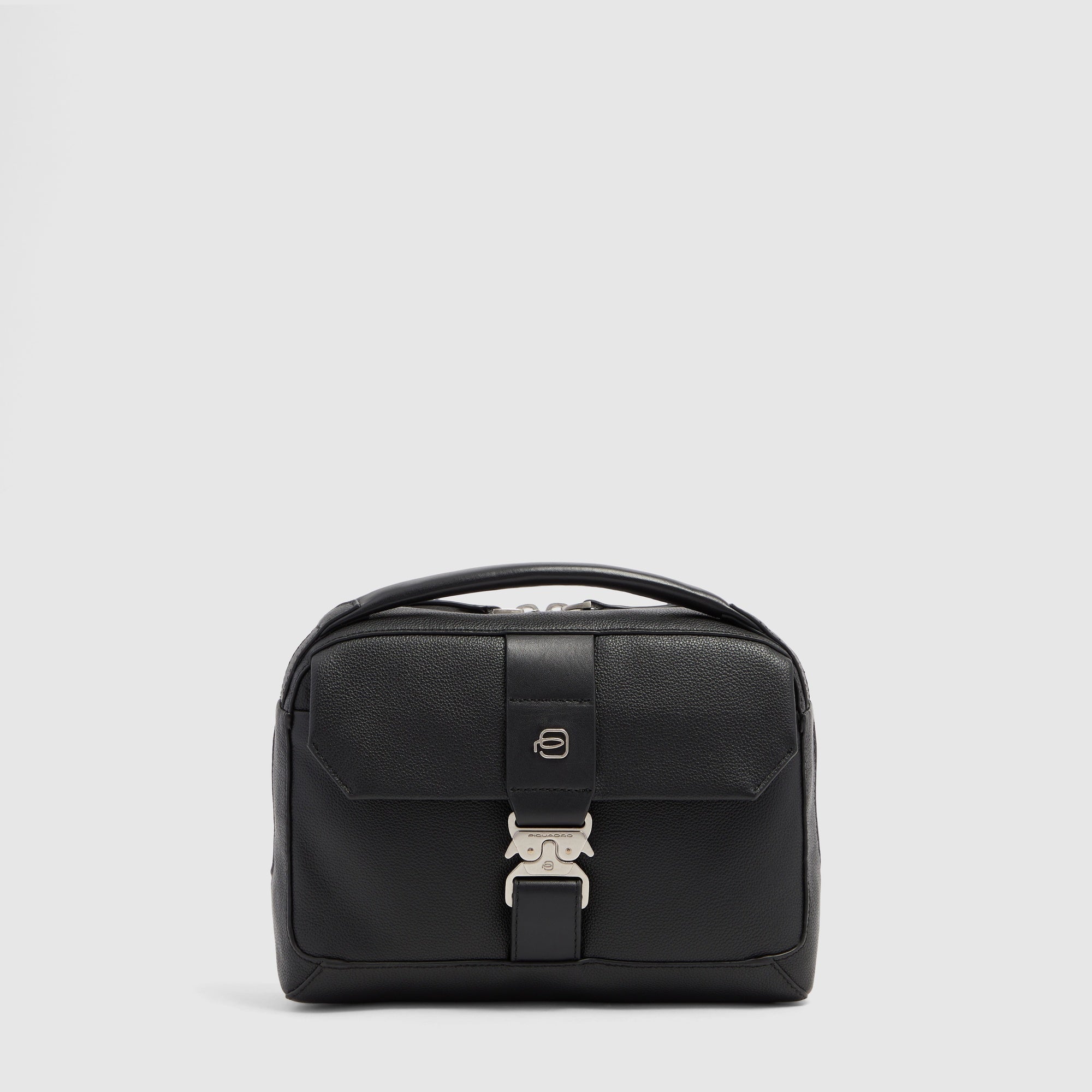 Piquadro Urban Umhängetasche Leder Schwarz iPad mini