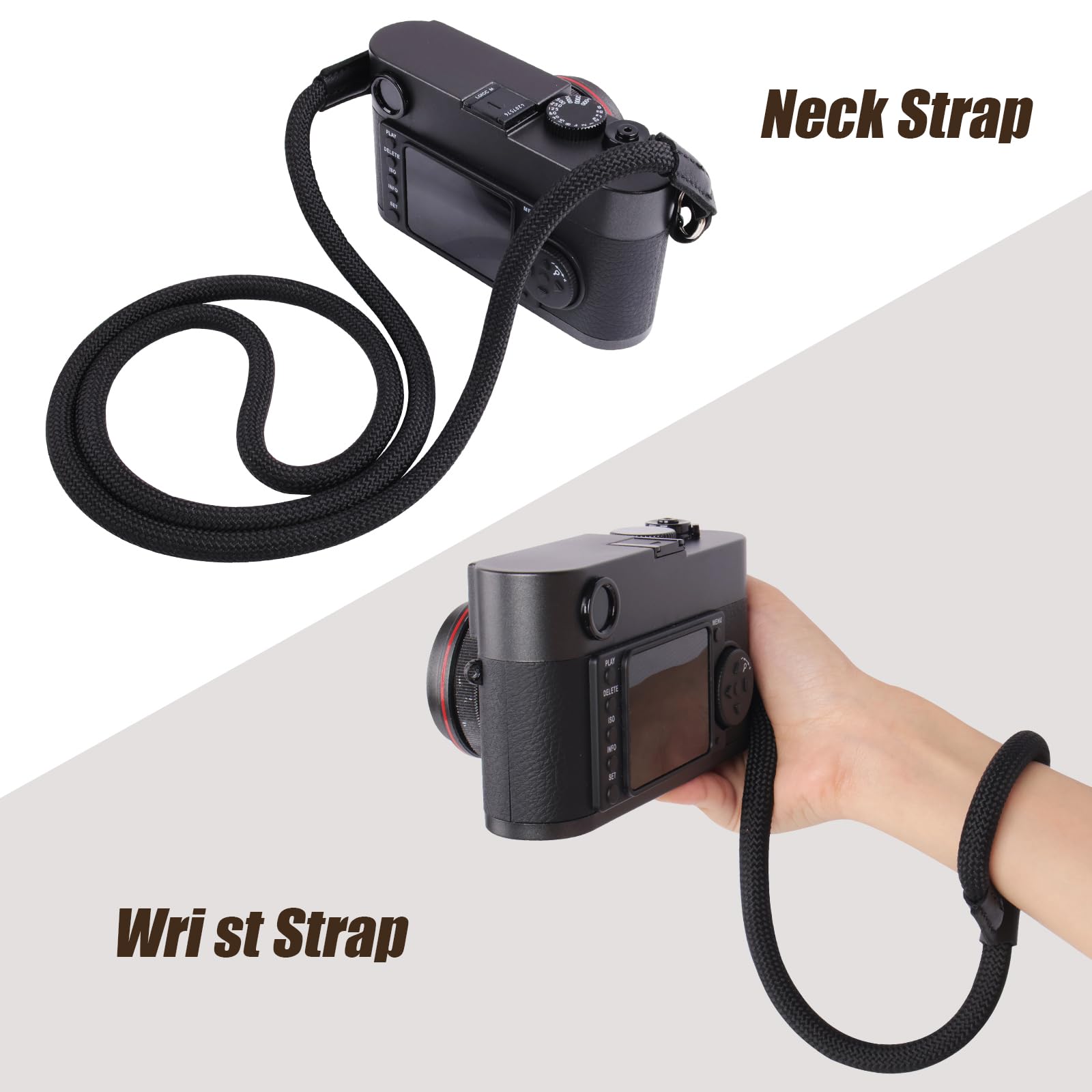Arvok Travel Accessories Kameragurt 110 cm mit Handschlaufe