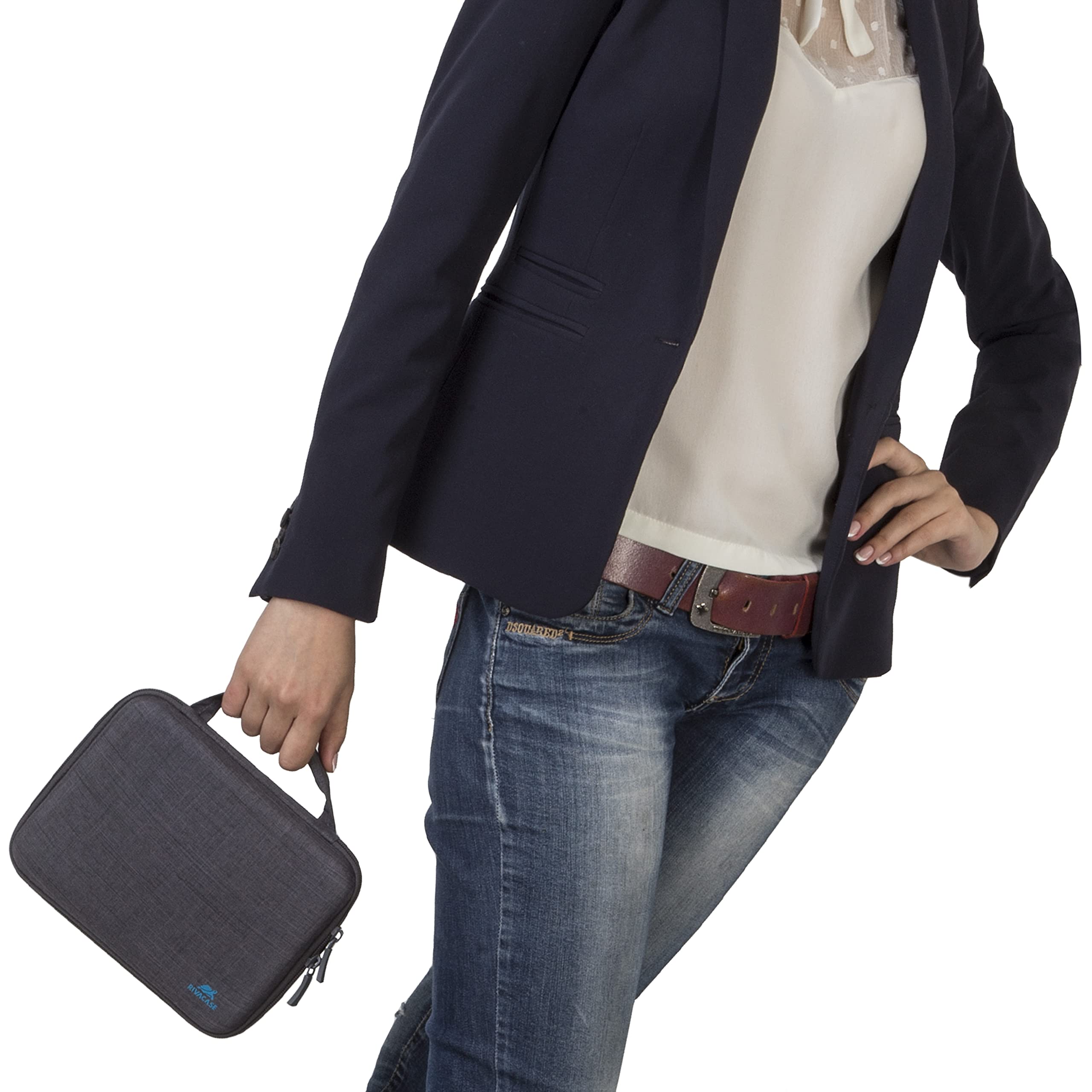 RIVACASE Hyde Action-Kamera Tasche grau wasserdicht