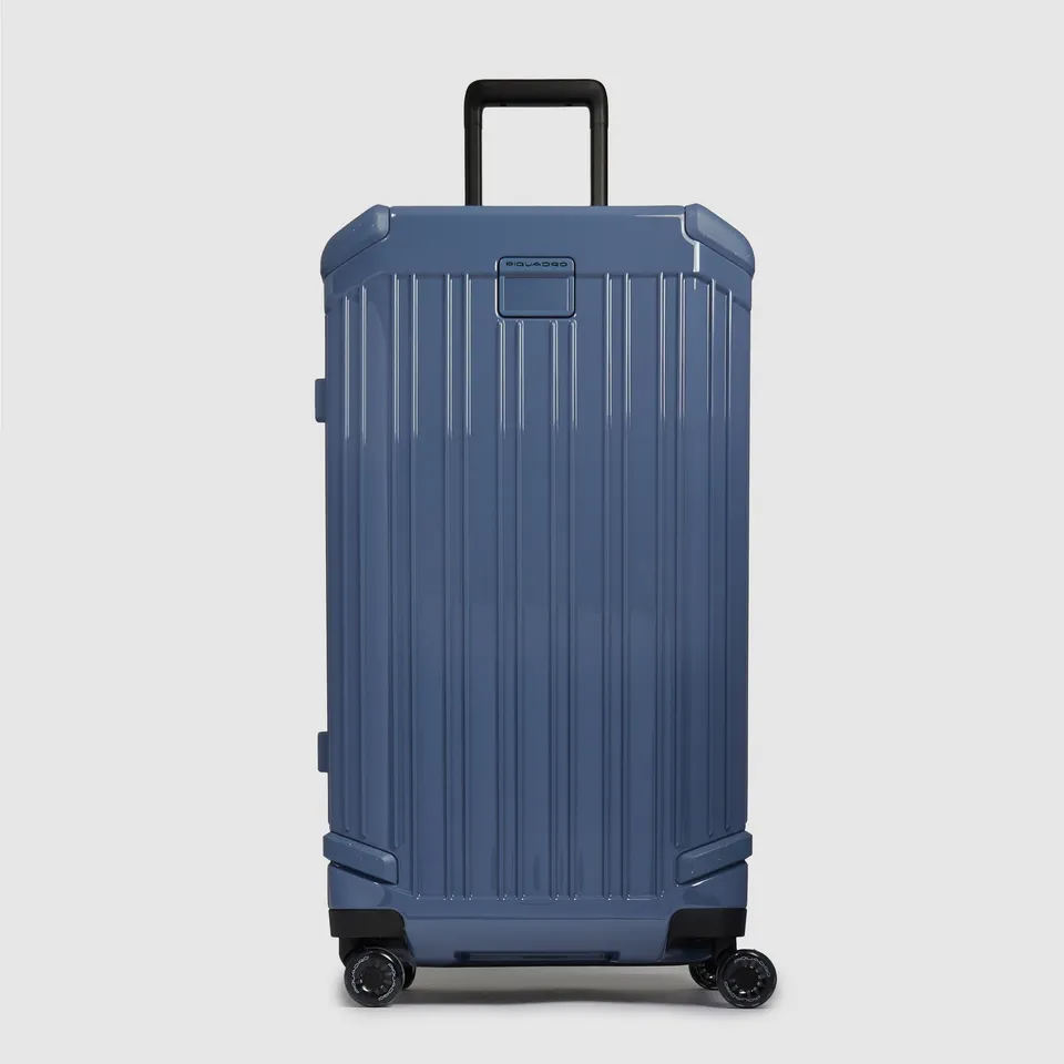 Piquadro PQLP Trunk Trolley hart grün 4 Rollen