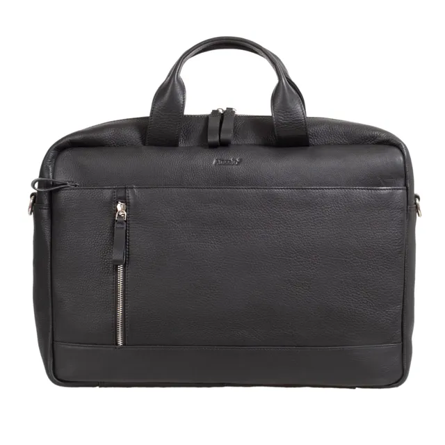 Lightpak Tiber Laptoptasche 15 Zoll Leder schwarz