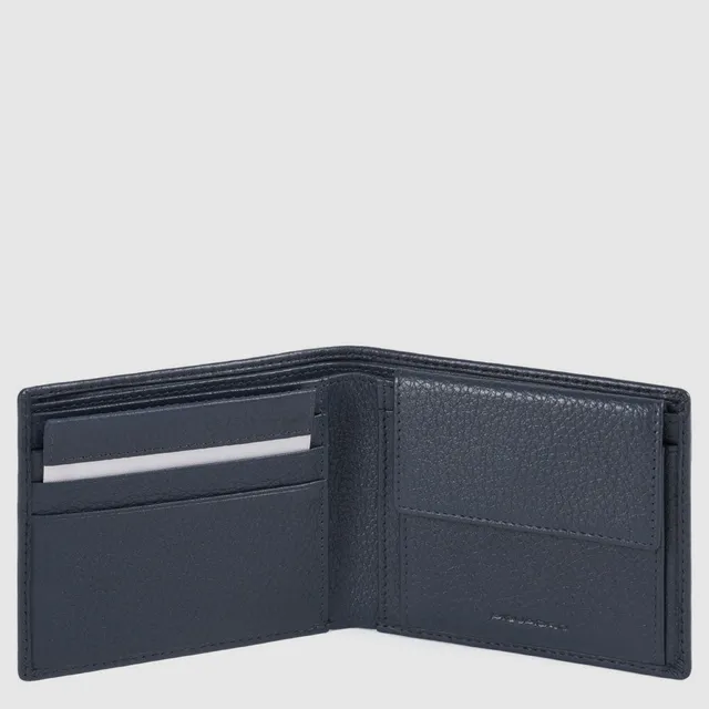 Piquadro Modus Geldbörse Herren Leder Schwarz RFID