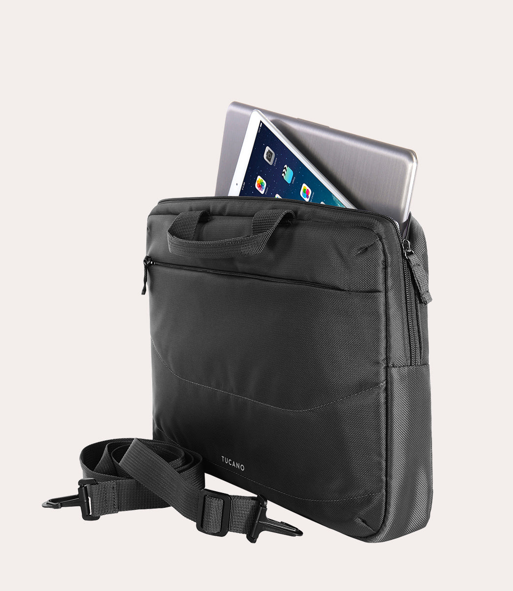 Tucano Idea Bundle 14 Zoll Laptoptasche Schwarz mit Maus