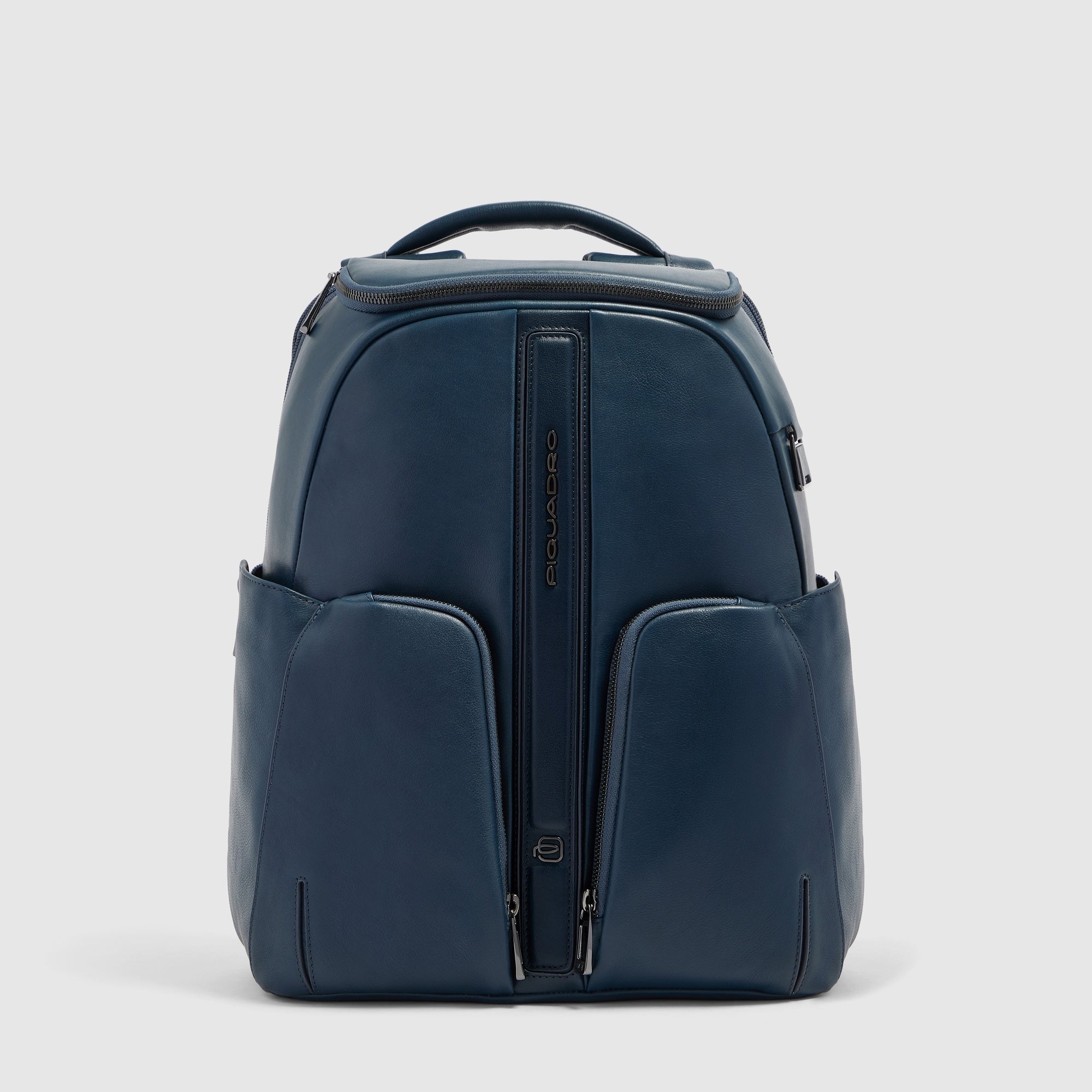 Piquadro Blue Square Rucksack 14 Zoll Laptop Blau Travel