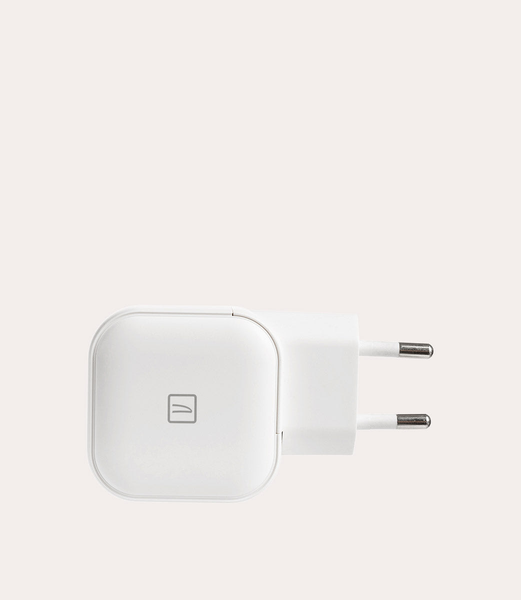 Tucano Chargers 38W USB GaN Wandladegerät Weiß USB-C PD