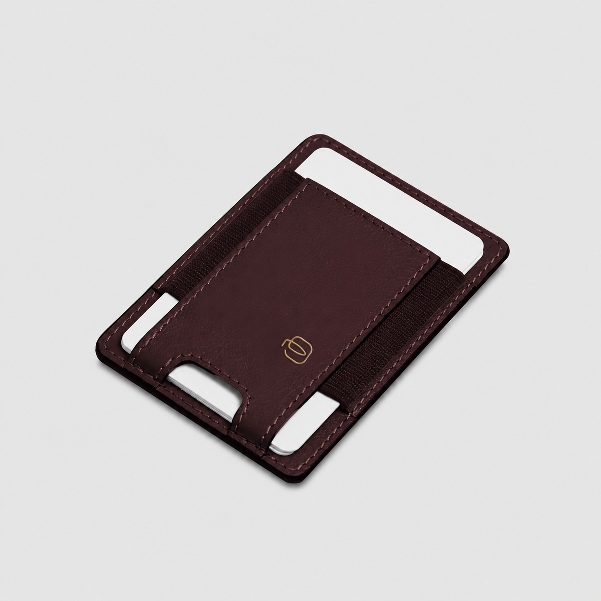Piquadro Harper Kartenetui MagSafe Damen Leder Braun
