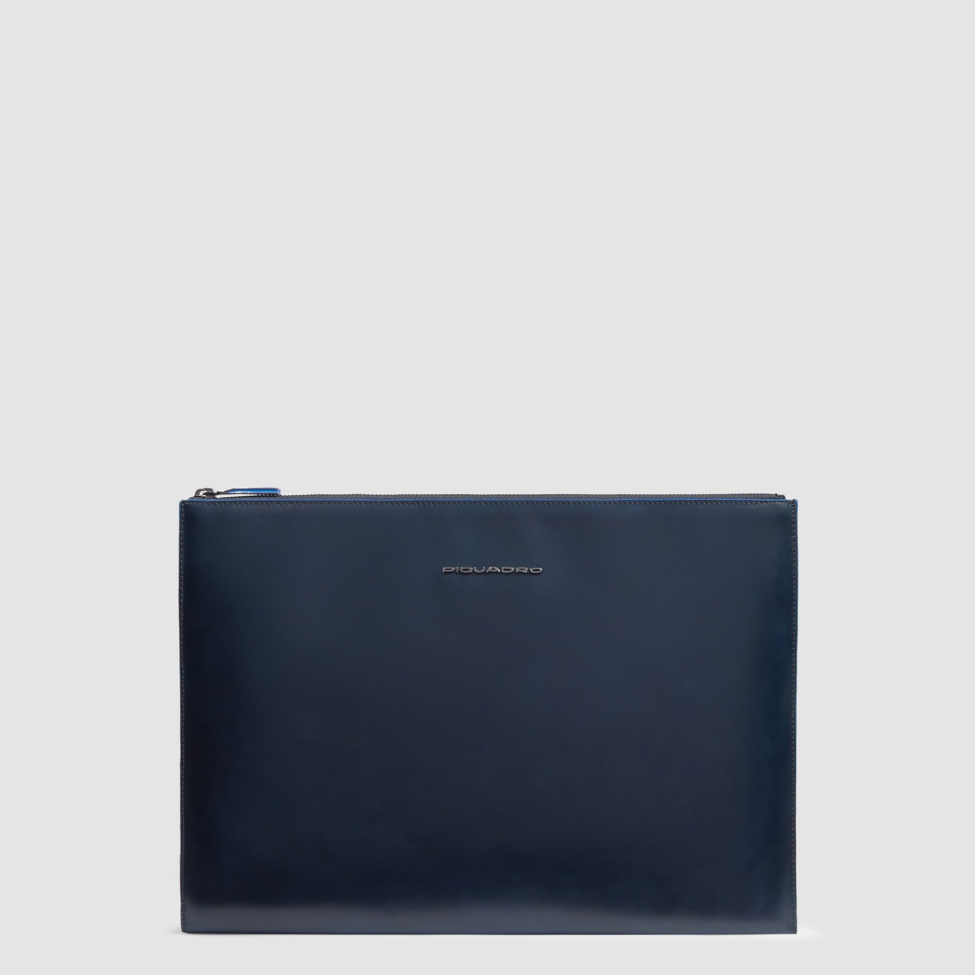 Piquadro Black Square Pochette iPad Pro 13 blau Leder