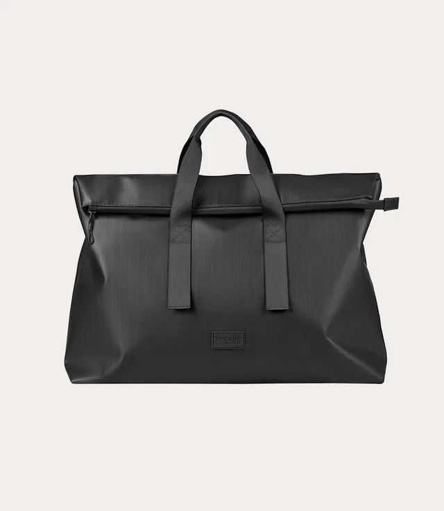 Tucano Fold Sign Weekender Tasche Schwarz 15,6 Zoll Ripstop