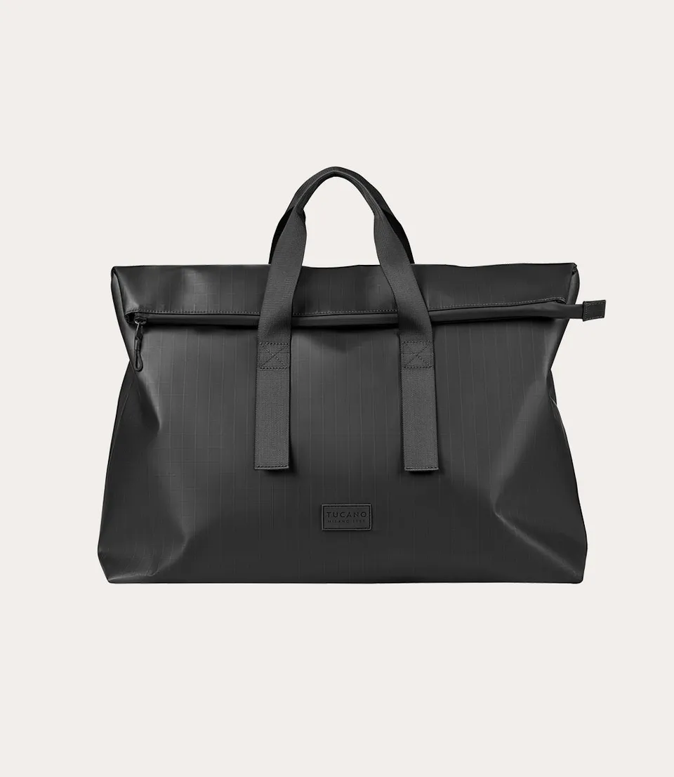 Tucano Fold Sign Weekender Tasche Schwarz 15,6 Zoll Ripstop