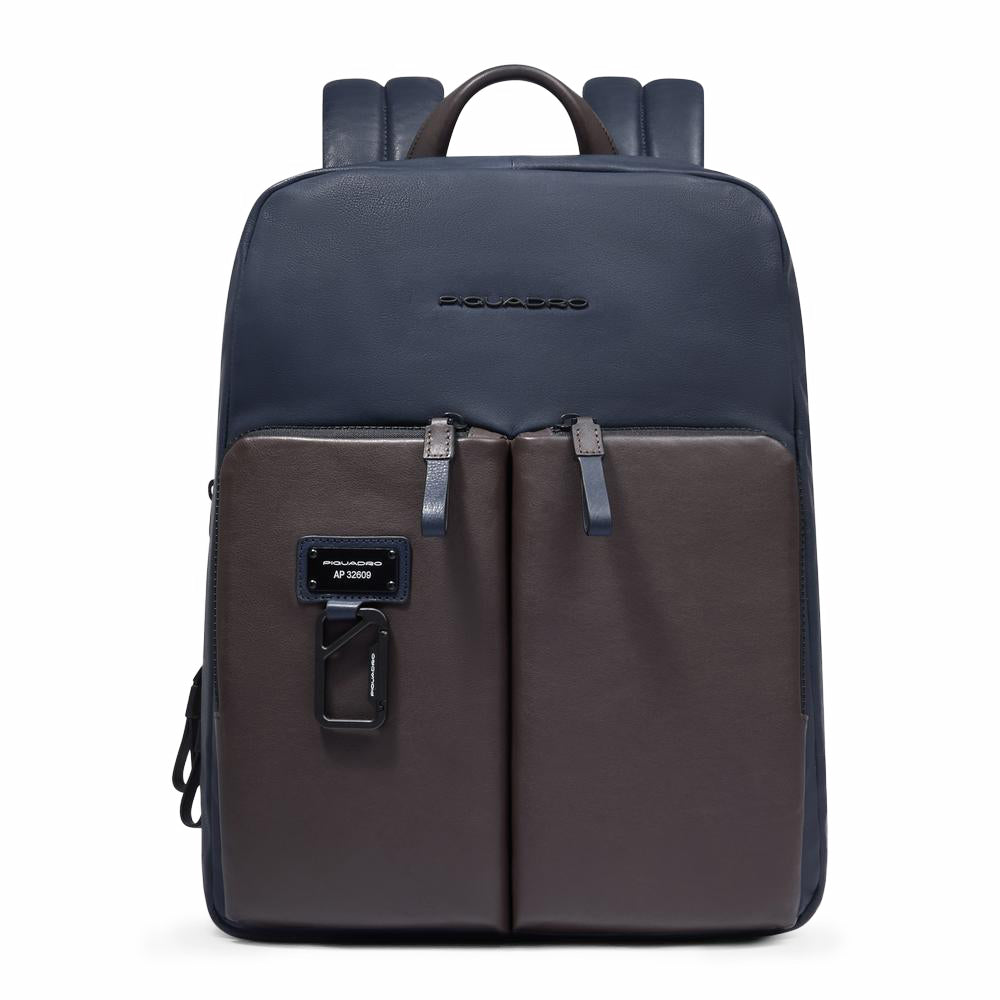 Piquadro Rover Laptop-Rucksack 14 Zoll erweiterbar