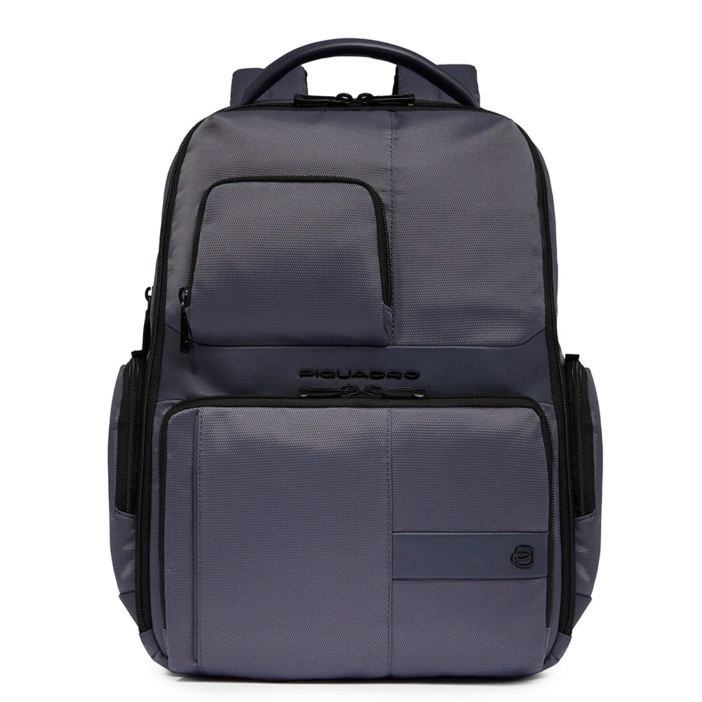Piquadro Rover Rucksack 15,6 Zoll Laptop Schwarz