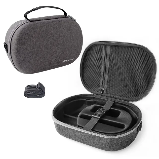 ARVOK Travel Vision Pro Tasche Hartschale VR Headset schwarz