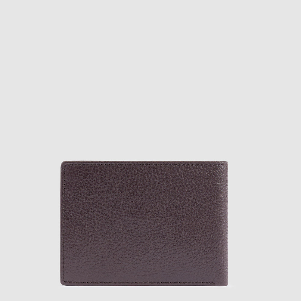Piquadro Blue Square Geldbörse Herren Leder Münzfach RFID