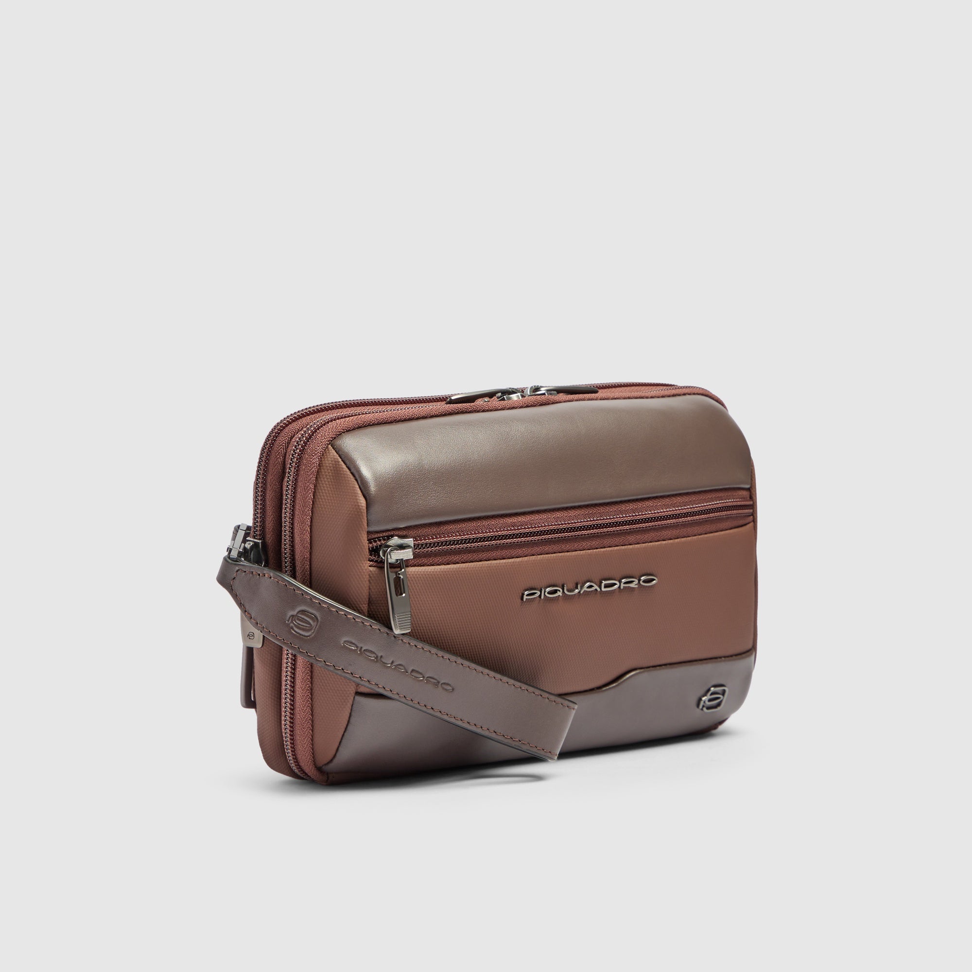 Piquadro Modus Pochette Herren schwarz 2 Fächer