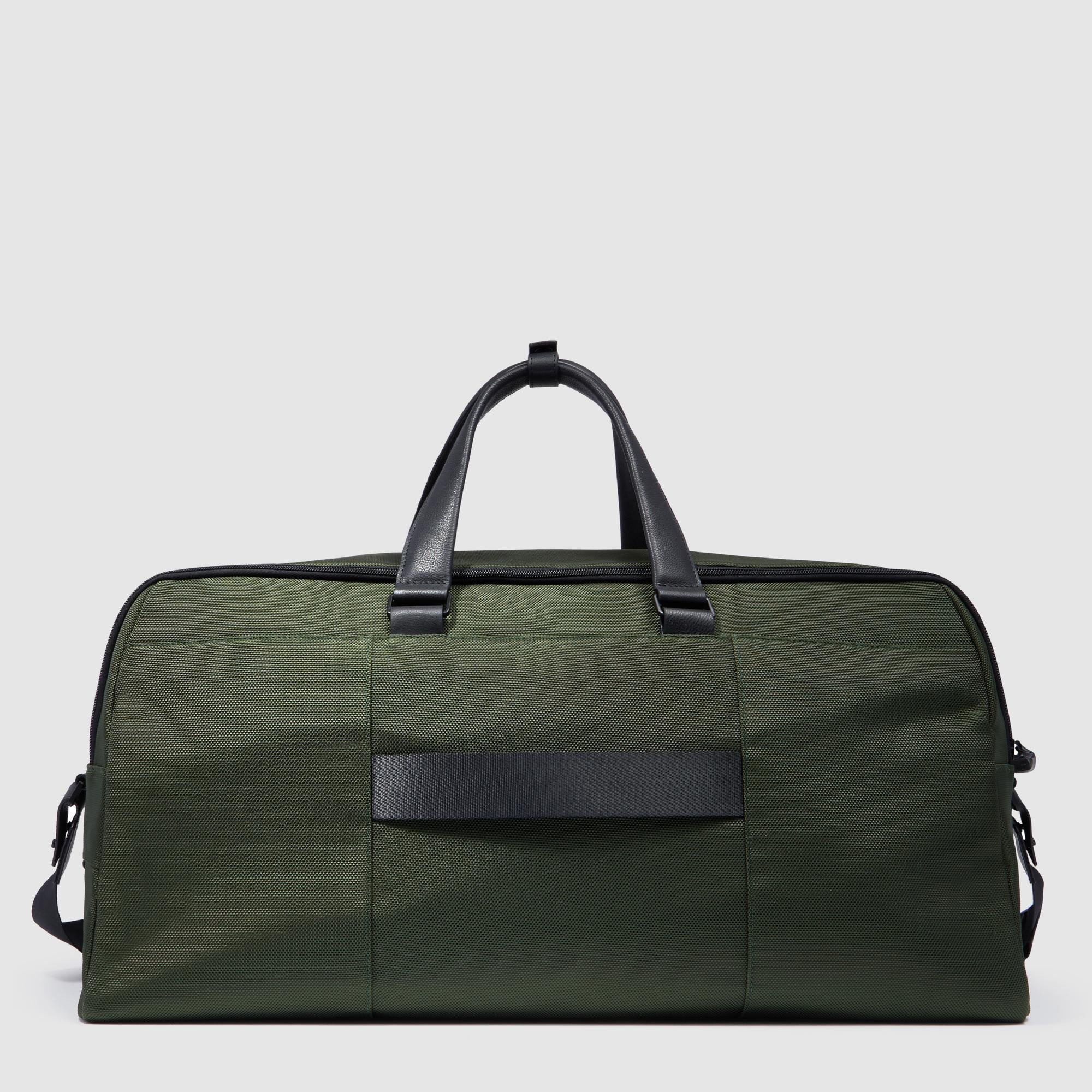 Piquadro Corner 2.0 Reisetasche schwarz recycelt Duffle