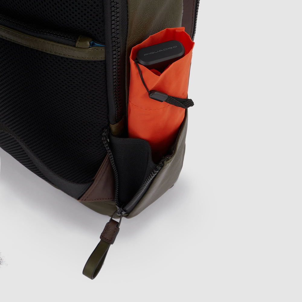 Piquadro Black Square Rucksack 14 Zoll schwarz Laptop