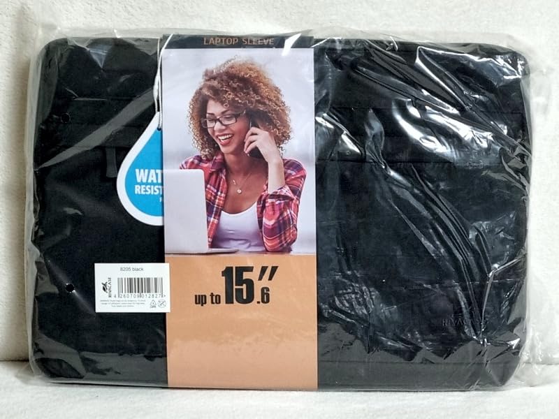 RIVACASE Antishock Laptoptasche 14 Zoll Schwarz