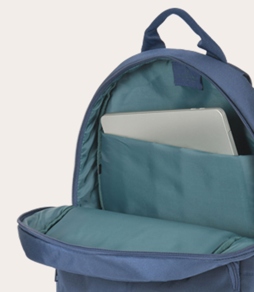 Tucano Baldo 15,6 Zoll Laptop Rucksack Blau recycelt