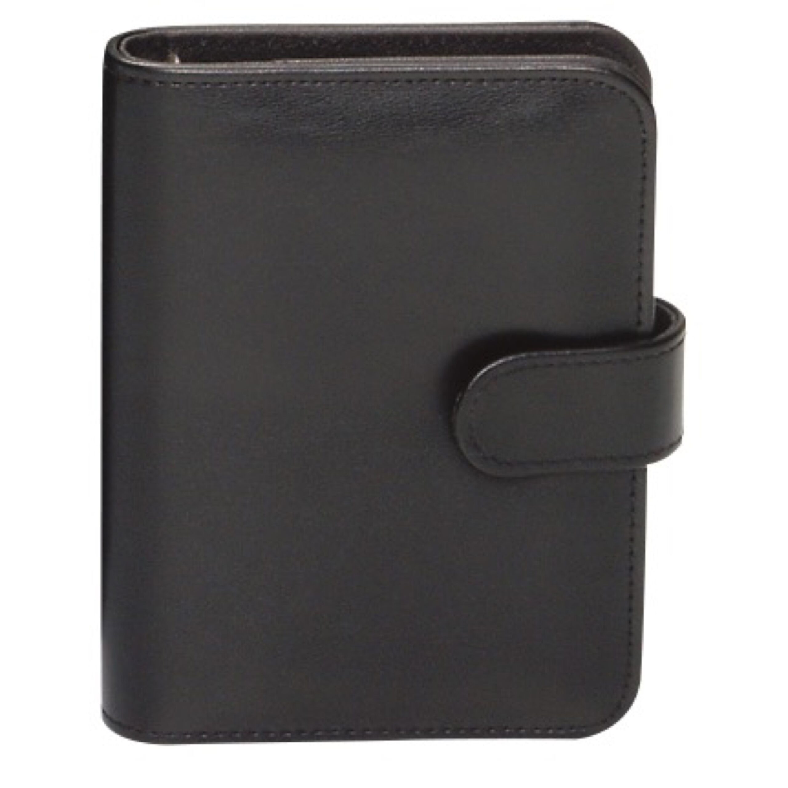 Lightpak Systemplaner A5 schwarz Lederimitat Ring 20 mm