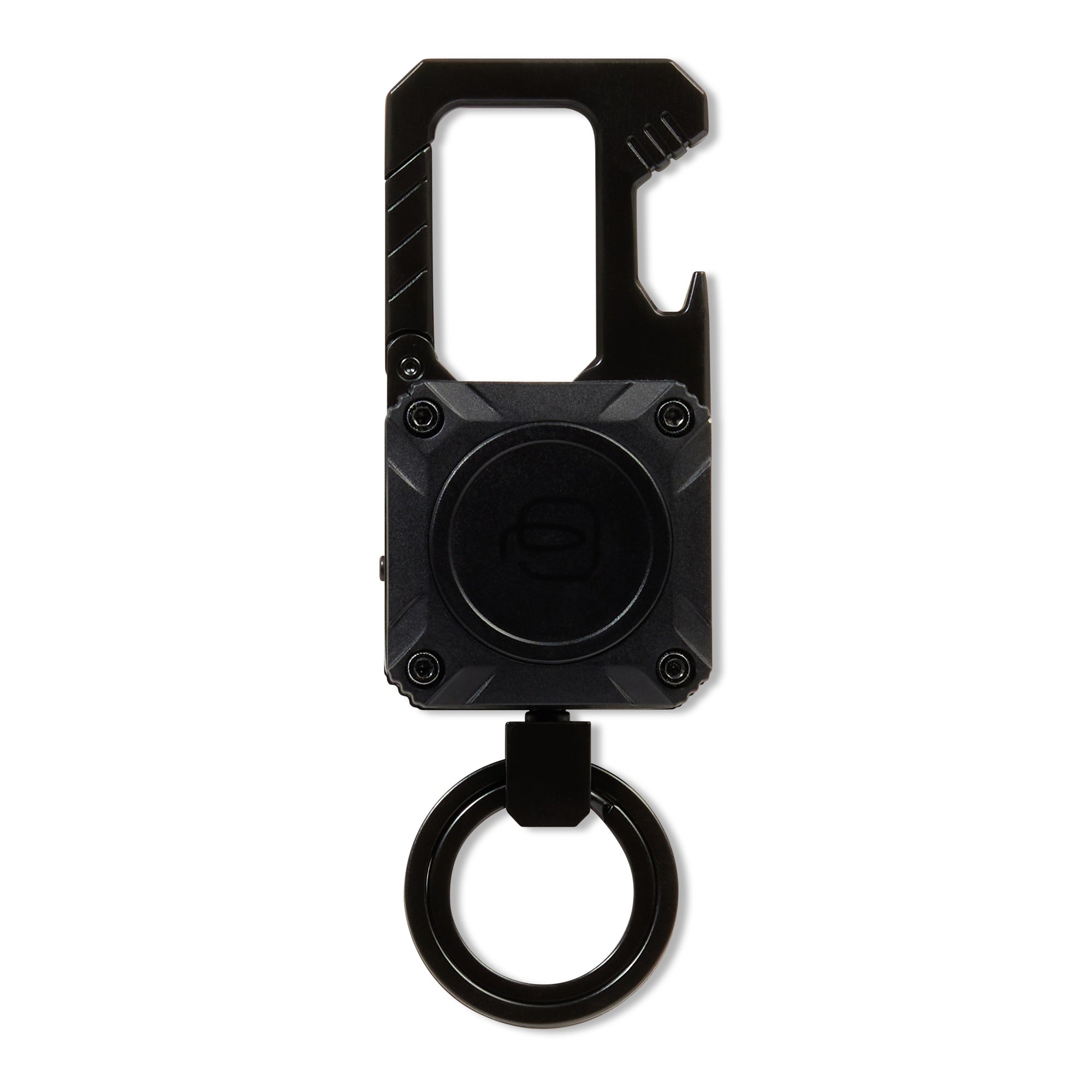 Piquadro Connequ Schlüsselanhänger Metall Schwarz Tracker