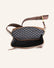 Buckle & Seam Dash Gürteltasche Leder Braun Dots