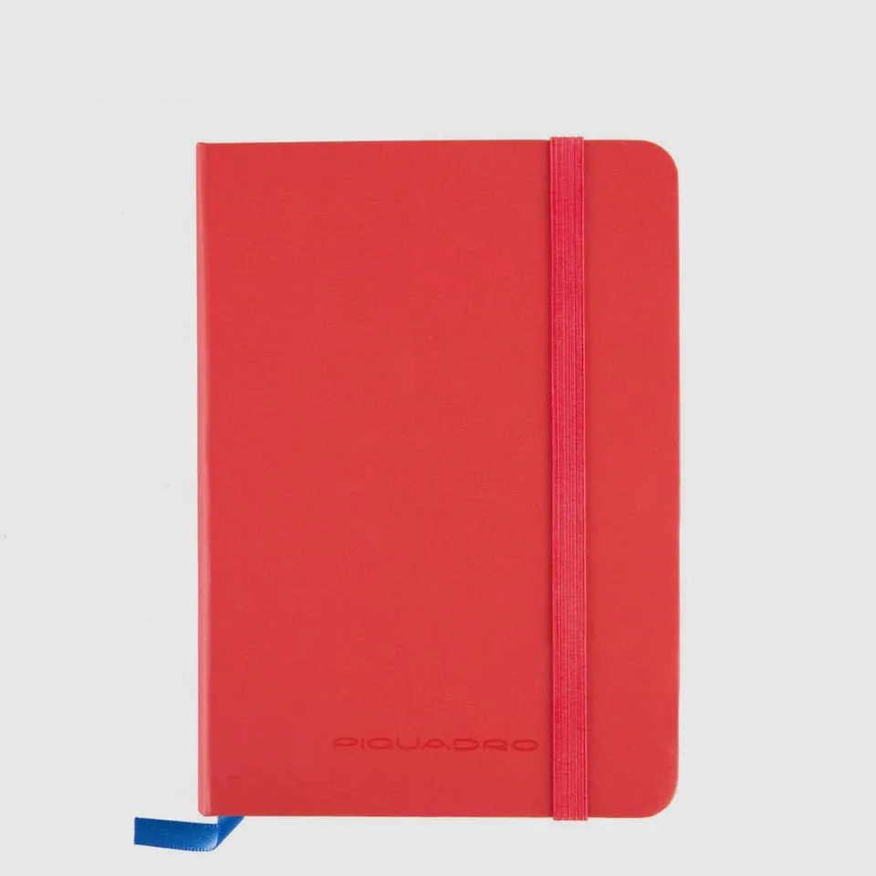 Piquadro Brief Notizbuch A6 liniert Grün Leder