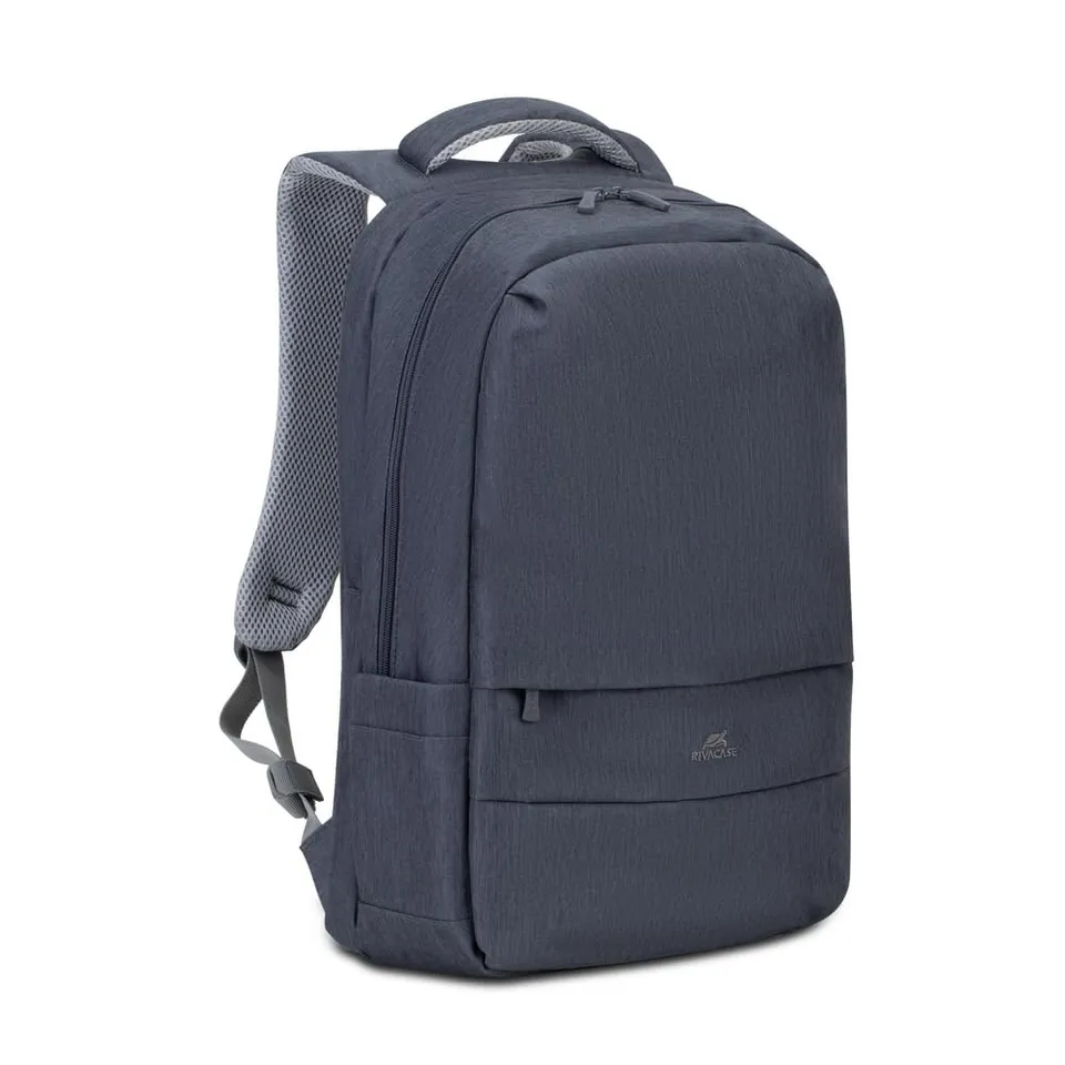 RIVACASE Ulsan 17,3 Zoll Laptoprucksack dunkelgrau USB