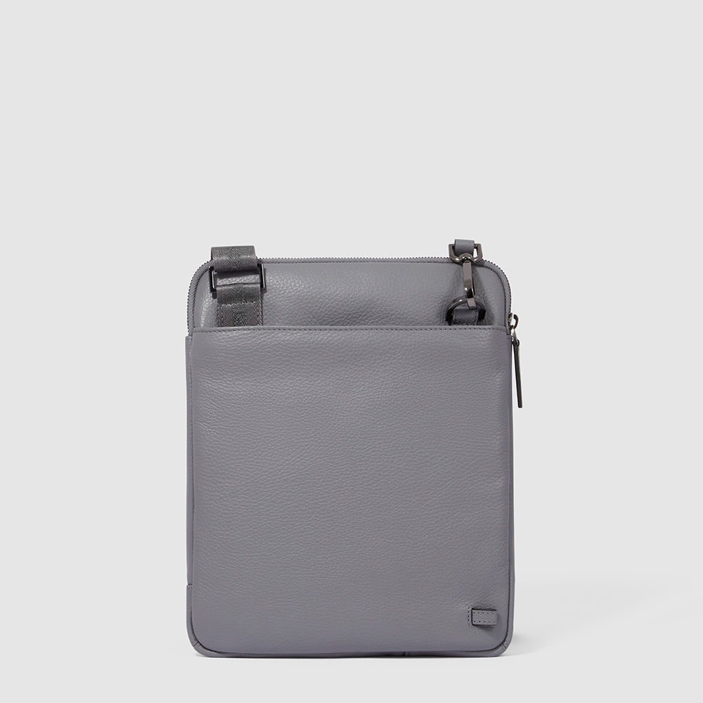 Piquadro Urban Herrentasche iPad Leder Blau klein