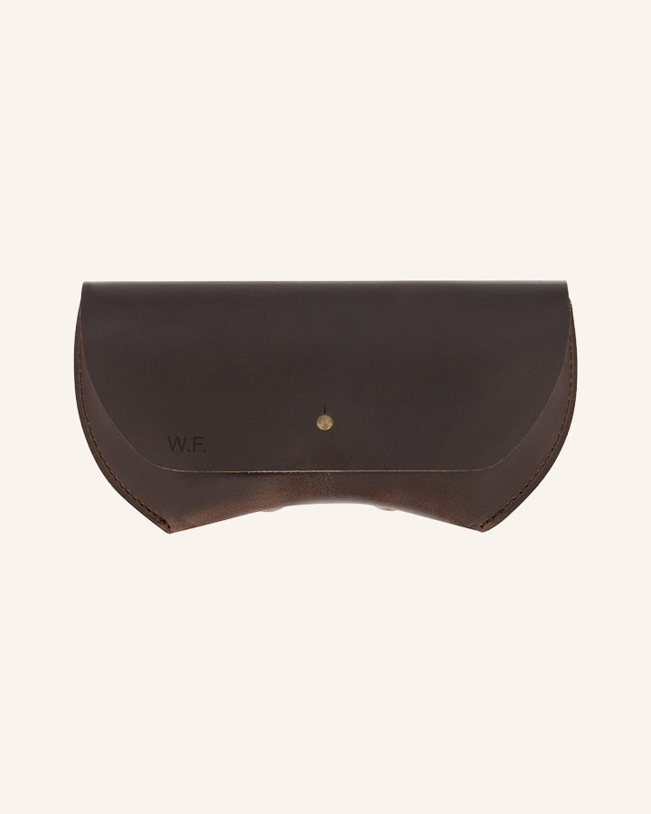 Buckle & Seam Arizona Leder Brillenetui Brillenbox Kratzschutz
