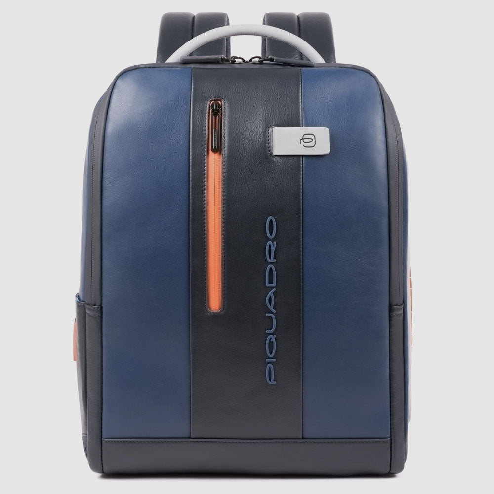Piquadro Black Square Laptop-Rucksack 15,6 Zoll Schwarz