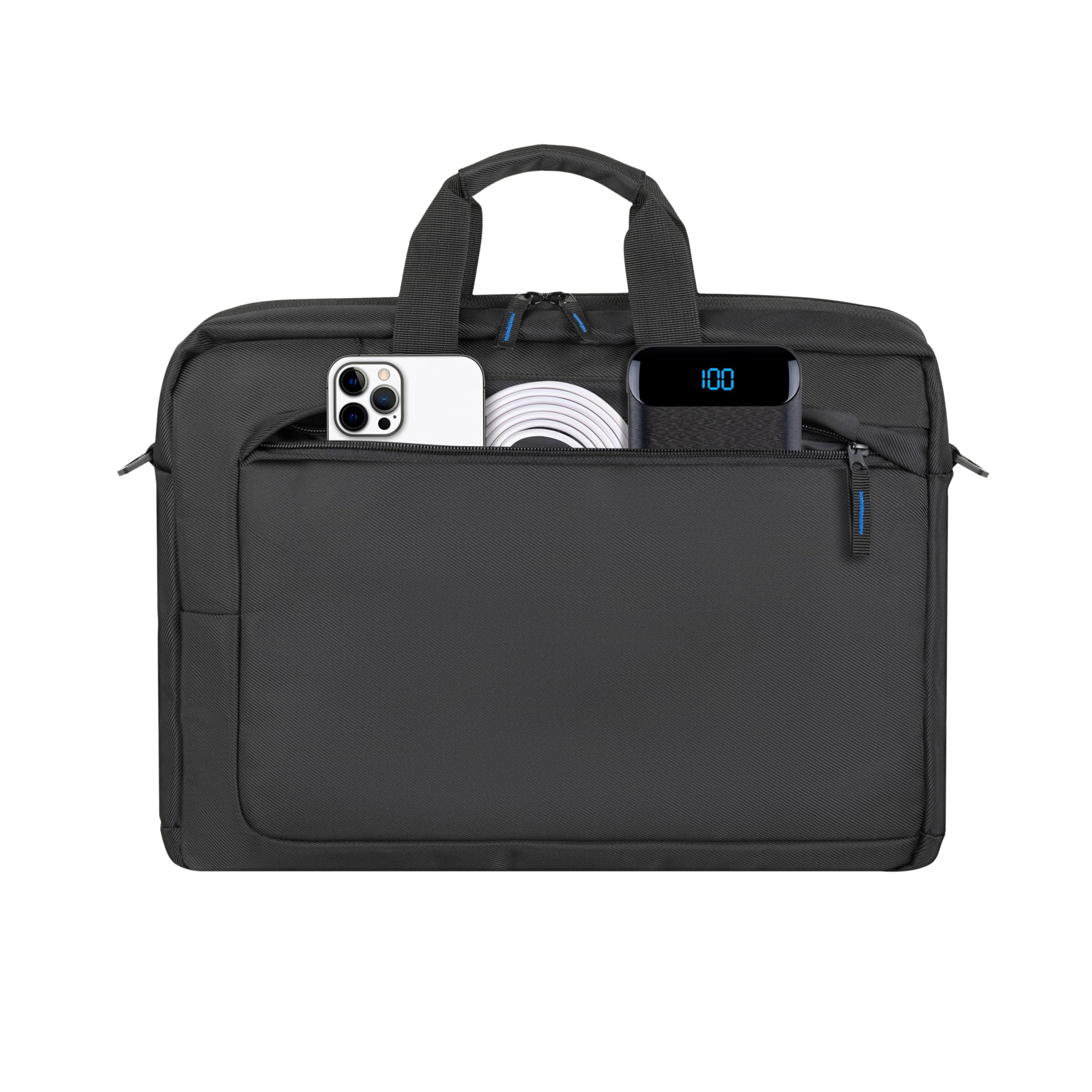 RIVACASE Central 16 Zoll Notebooktasche schwarz 43x31,5x9
