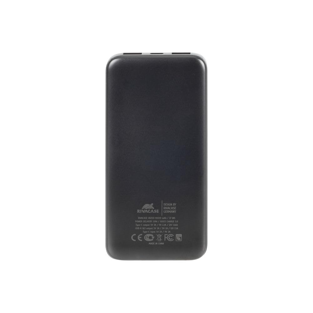 RIVACASE RIVAPOWER VA2511 Powerbank 10000mAh 20W LCD PD