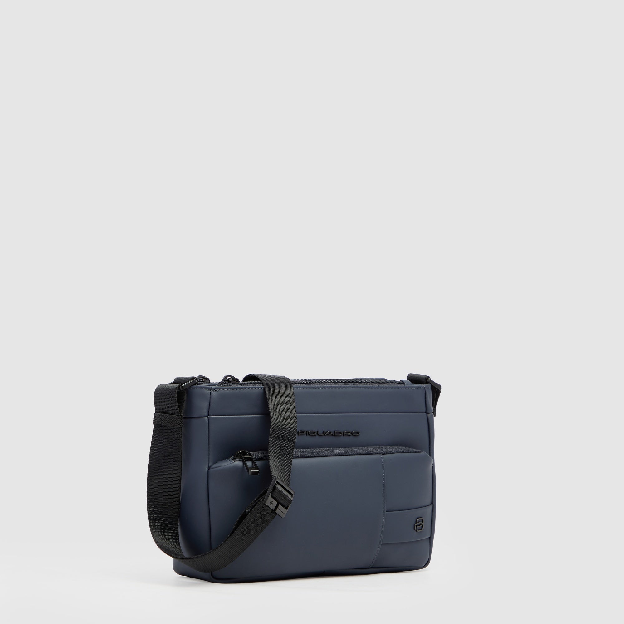 Piquadro Corner 2.0 Herren Umhängetasche Blau IPAD