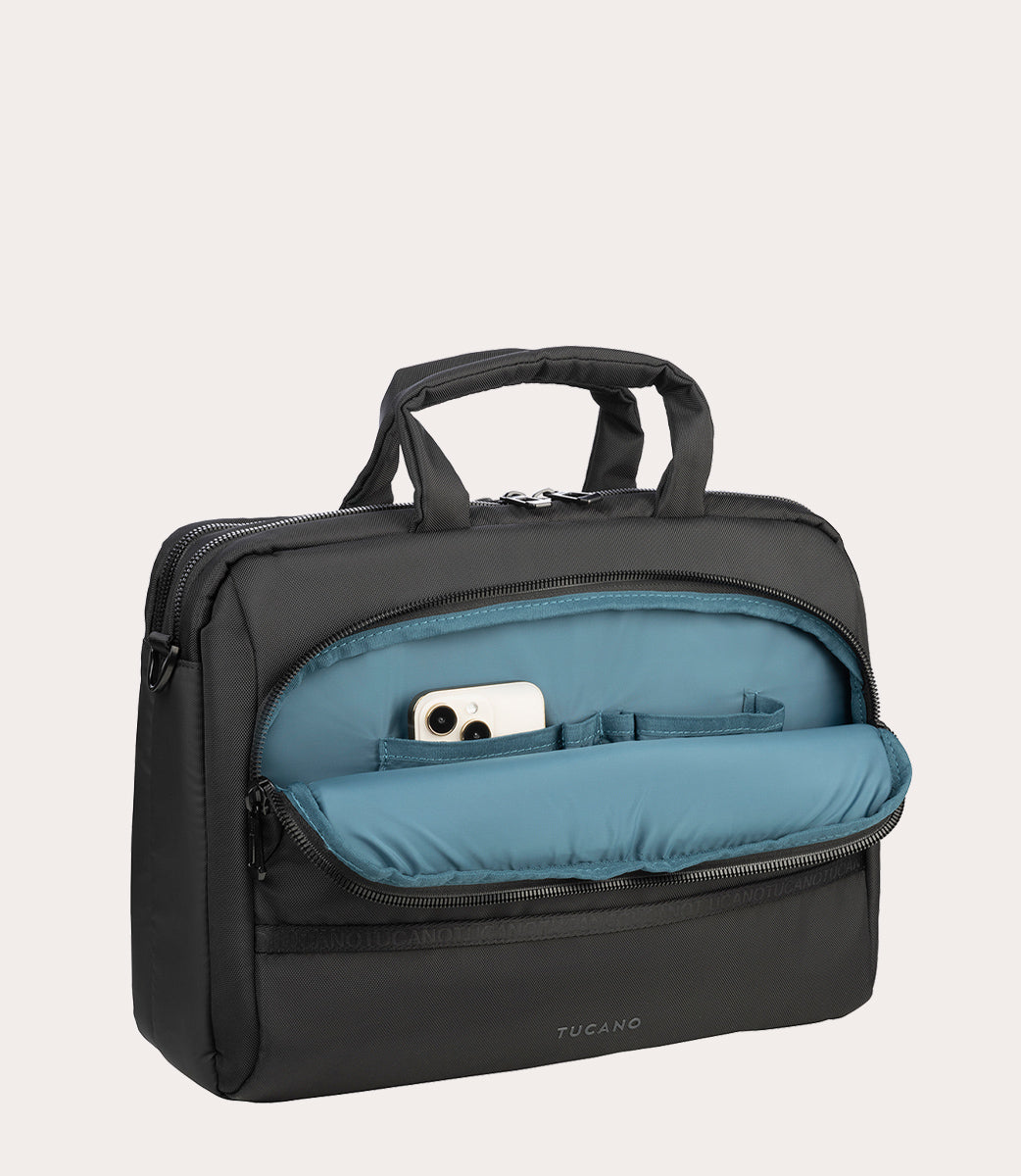 Tucano Player Laptoptasche 15,6 Zoll Schwarz 2 Fächer
