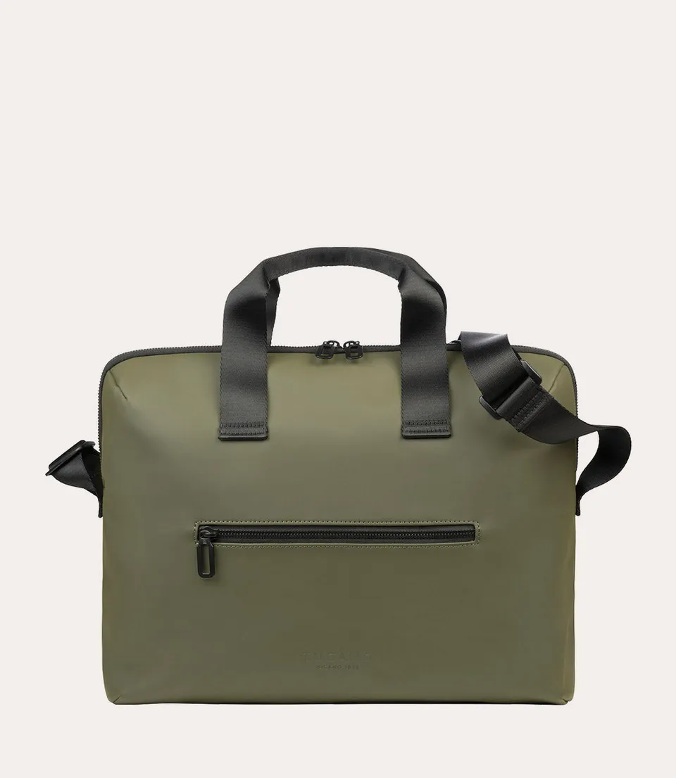 Tucano Gommo Laptoptasche 15,6 Zoll blau gummiert