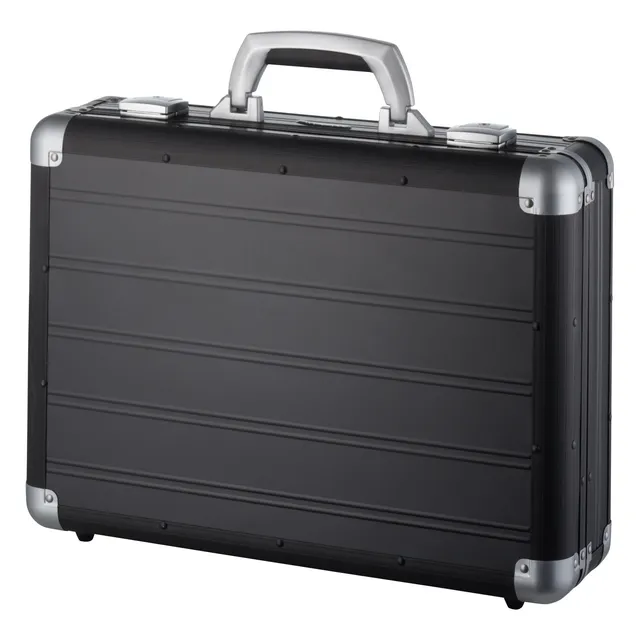 Lightpak Aktentaschen Attaché Laptopkoffer Venture Schwarz