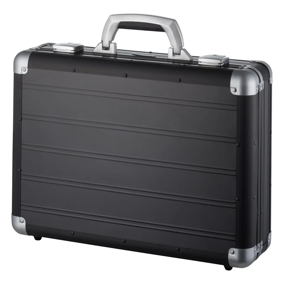 Lightpak Aktentaschen Attaché Laptopkoffer Venture Schwarz