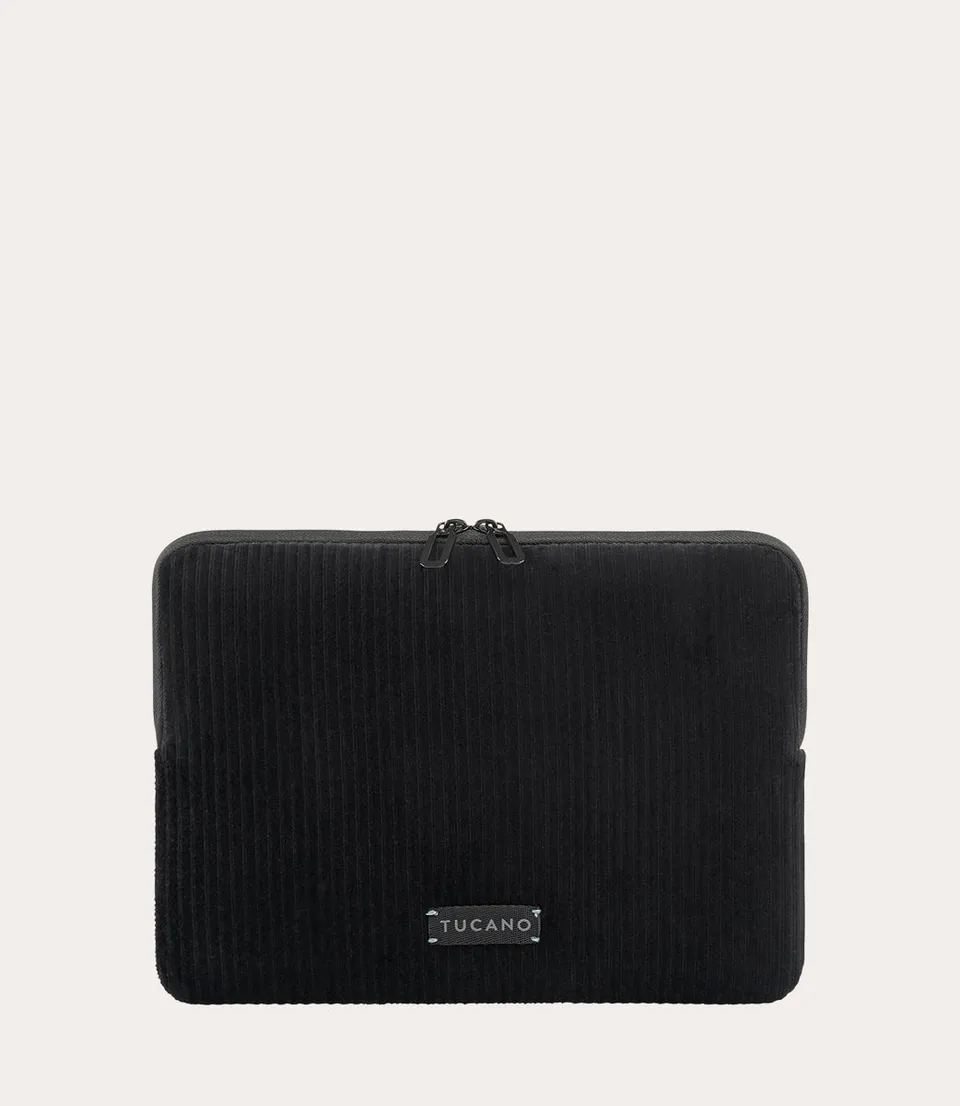 Tucano Velluto 2 Laptophülle 15,6 Zoll Schwarz Samt