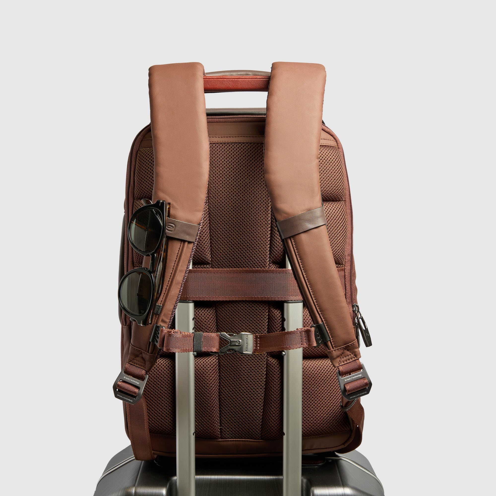 Piquadro Rover PQ6 Laptop-Rucksack 15,6 Zoll Schwarz