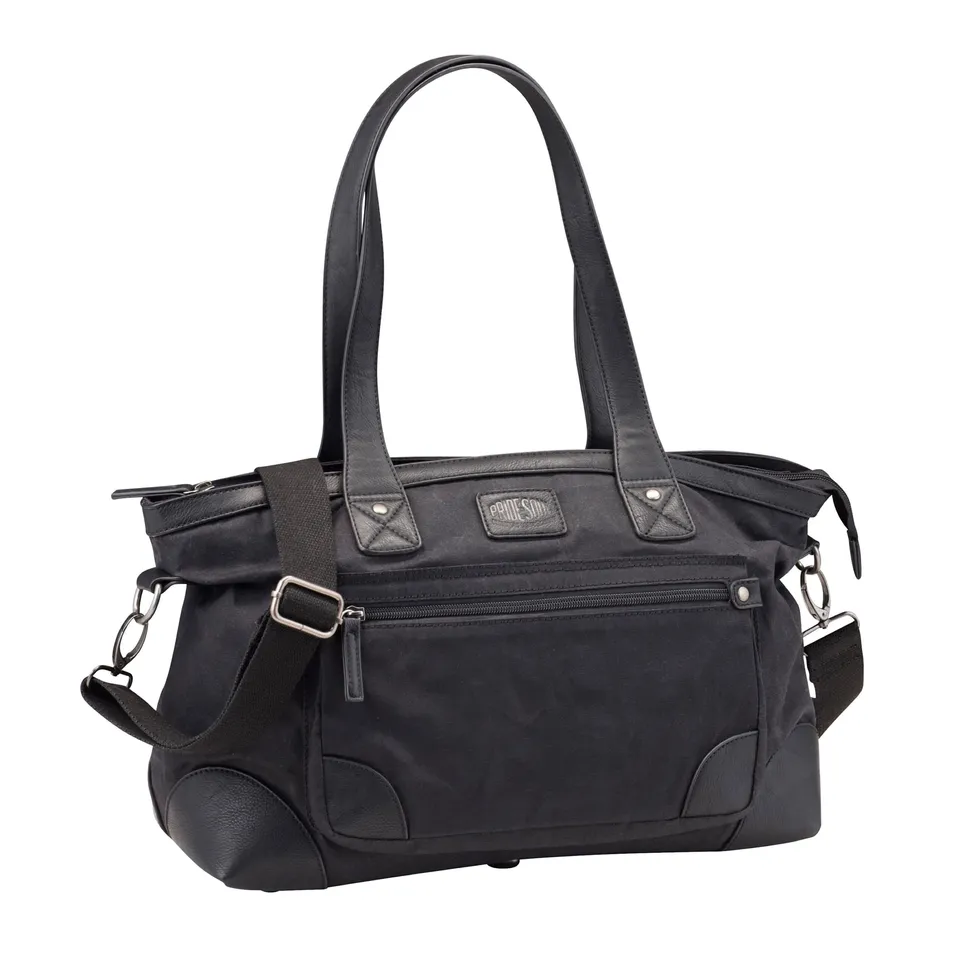 Lightpak Heaven Damentasche Schwarz Canvas Handtasche