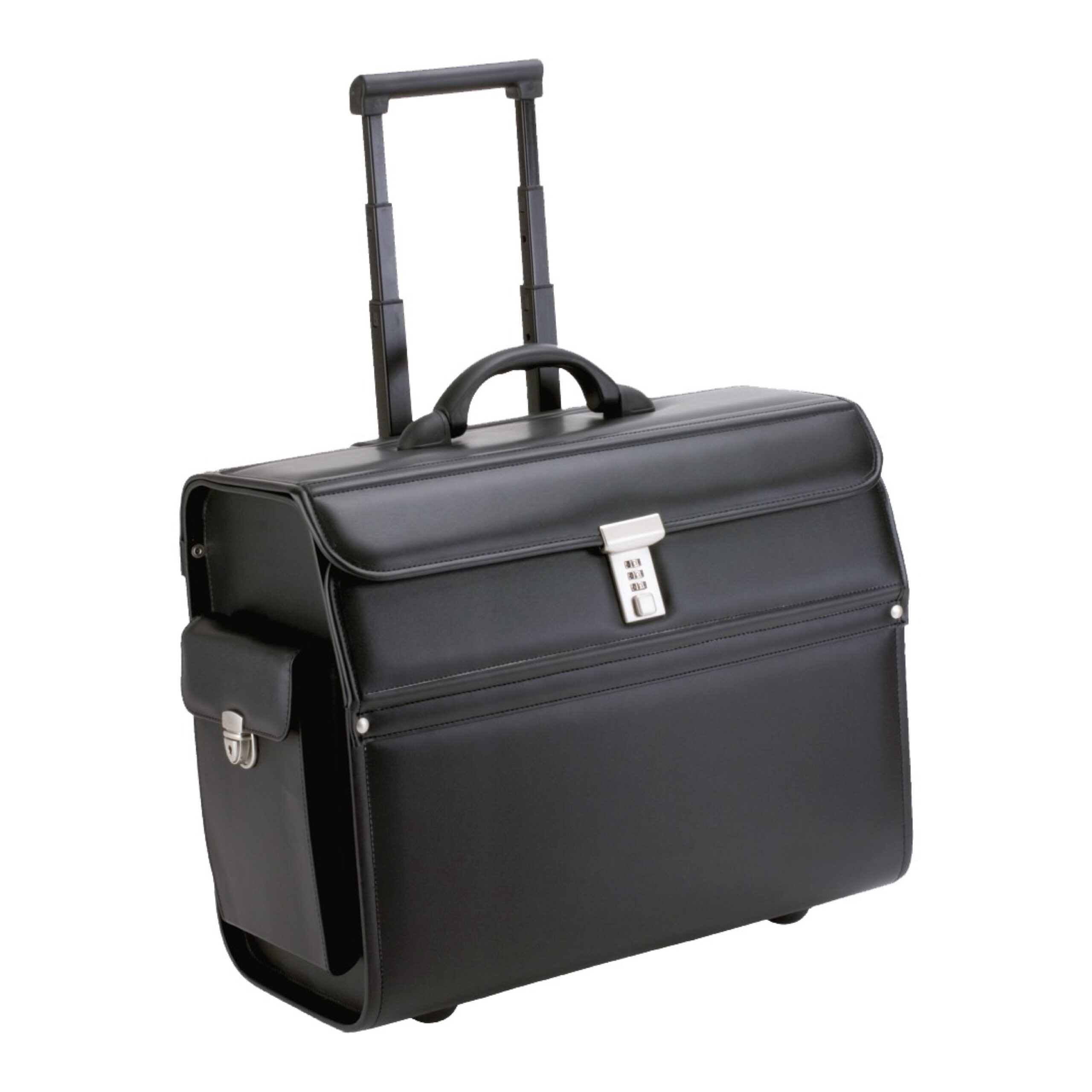 Lightpak Mondo Pilotenkoffer Trolley schwarz matt 17 Zoll