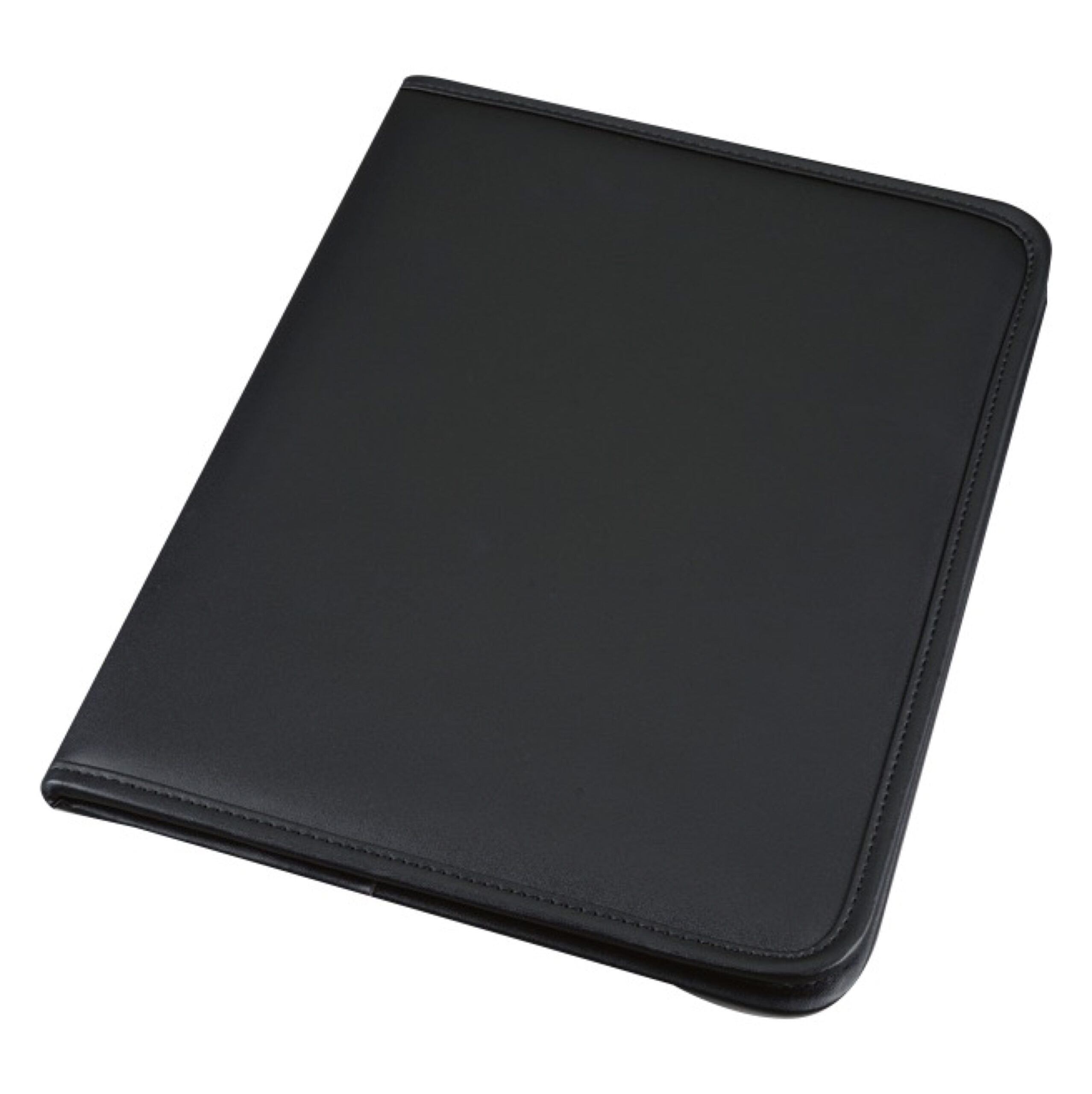 Lightpak Savona Schreibmappe A4 schwarz Kunstleder mit Block