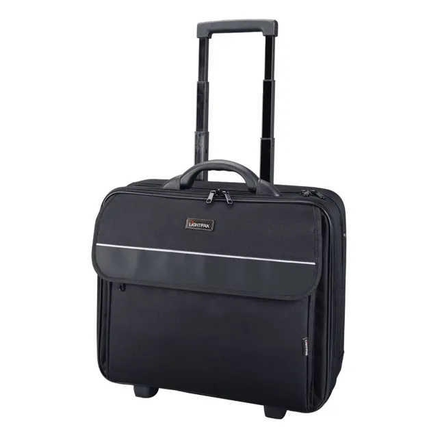 Lightpak Business Trolleys TREVISO Laptop-Trolley schwarz