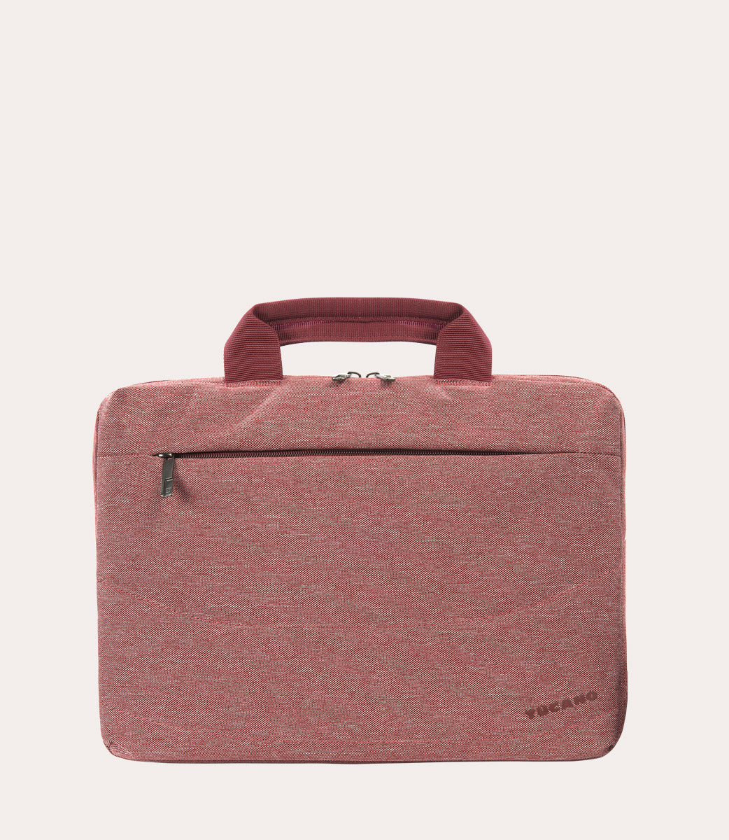Tucano Linea 13 Zoll Laptop Tasche Rot Umhängegurt Polyester
