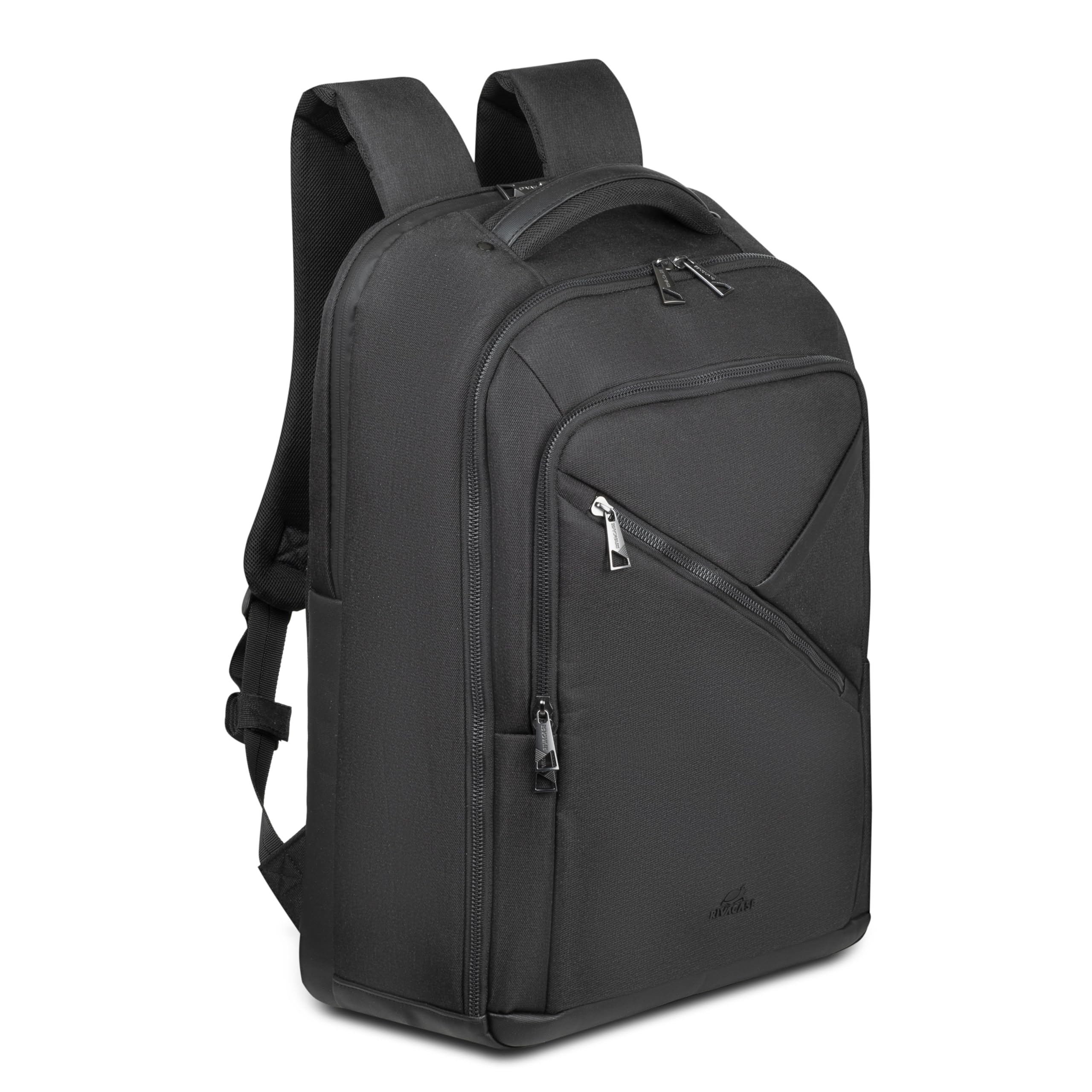 RIVACASE Tegel 17,3 Zoll Laptop Rucksack Schwarz RPET