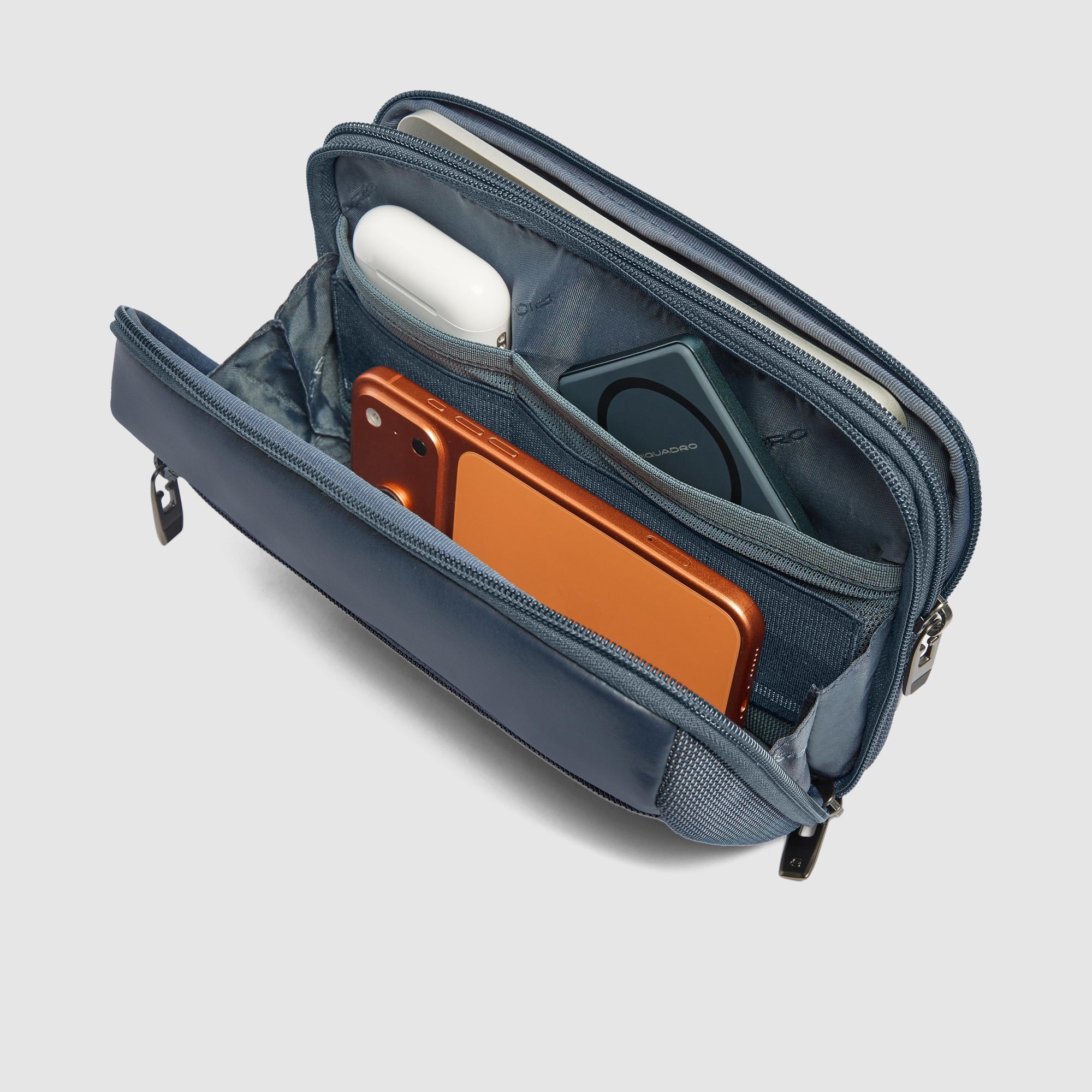 Piquadro Modus Pochette Herren schwarz 2 Fächer