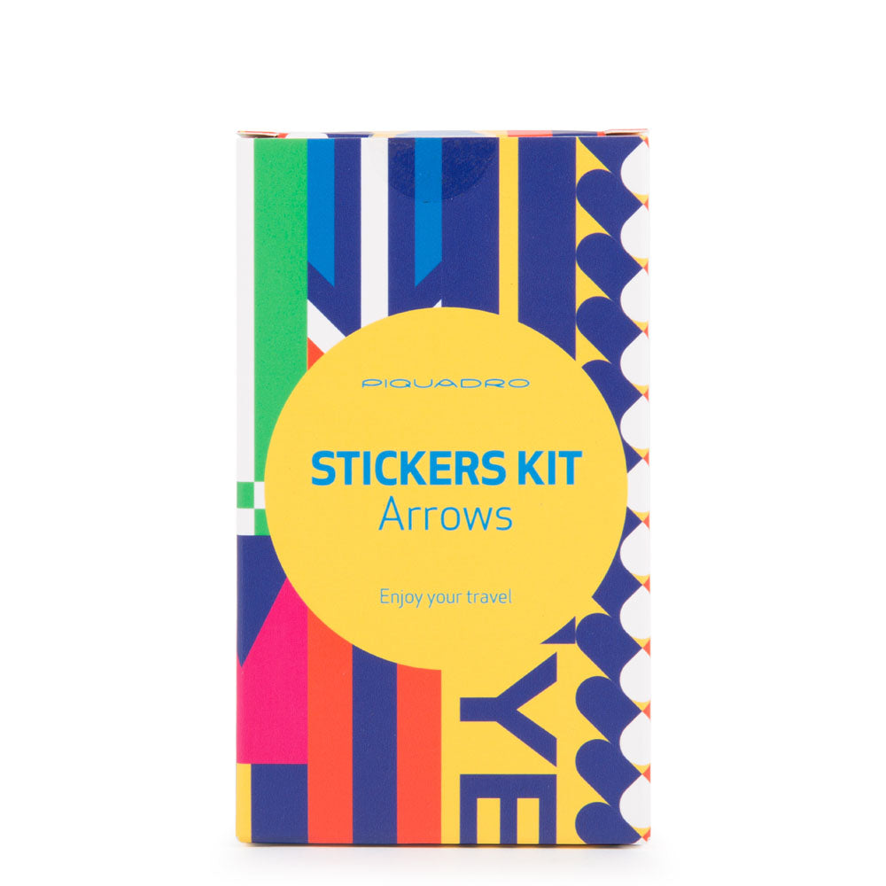 Piquadro PQLM Sticker Set Trolley Deko Alphabet 6 Motive