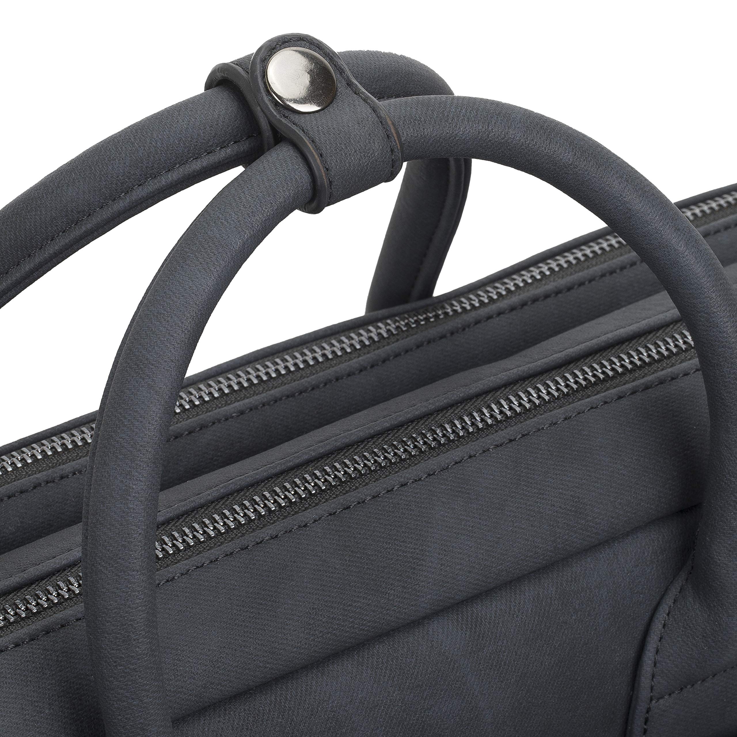 RIVACASE Regent Notebooktasche 16 Zoll Schwarz Kunstleder